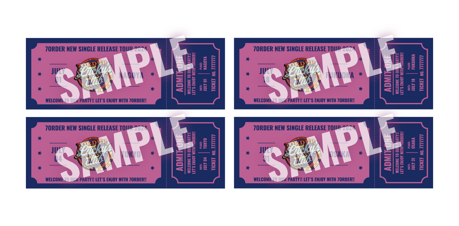 7ORDER OFFICIAL FANCLUB 「Lucky's club」